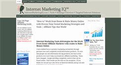 Desktop Screenshot of internetmarketingiq.com